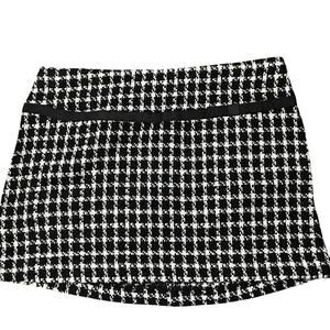 Y2K Exhilaration Tweed Mini Skirt Size 9 NWT